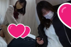 【手コキ動画2本】彼氏持ちのJDがおじさんの肉棒を握って手コキで4545発射×製菓専門学校に通う19歳の手コキ