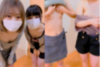 胸ちら13 配信中におっぱいポロした美人アパレル店員さん2人