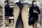 6人の制服ちゃんの見せパンチラ動画 110