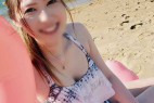 【限定】【無修正】【特典Zip付き】元子役の美少 女と海。芸能界復帰前に顔出し連続中出し。