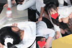 【独自入手】予備校痴かん/巨乳2人組をス※ミ※カン/ヤりたい放題で巨乳に大量射精