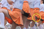 【4Kダンス】履き忘れ?!超レア!!超有名吹奏楽部のかわい子ちゃんの生P