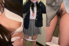美乳で毛が薄いピンクのマンマン少女に中出ししました。