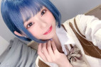 【4K高画質】わずか半年でフォロワー12.5万人増”あの人気青髪配信者”ファンを裏切る生中出し撮影 初投稿希少映像。