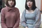 【無修正】3P解禁!!友達同士で3Pしちゃいました。むっちり巨乳ちゃん2人組との3Pセックス レビュー特典あり