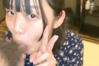 透明感溢れる美女とハメ撮り♡