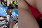 vol.38 S級激カワ Kのエッチなシミ付き赤Tバック逆さ撮り