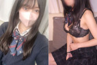 高画質無修正・個人撮影 18歳の細身Fカップ美女 人生初中出しハメ撮り!