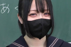 美乳あくちゃん続編はポニテ黒セーラーの生外!主観視点でお腹にフィニッシュ!【4K】