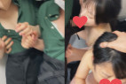 【問題SNS流出】大手※丼チェーン店/呆然とする美少女に中※し/快感に抗えず連続潮吹き