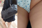 美人でミニスカは正義*追いかけすぎてバレ・・けどP撮りまくりで大勝利