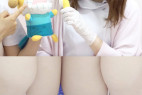 【美人歯科衛生士さんの歯磨き教室覗き見♡】【パンチラし放題の幸せ無法地帯】