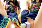 【2日分セット】可愛いコスプレ女子のオナ配信