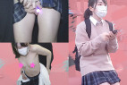 小ぶりで感度良好なチッパイJ〇がローターでイかされ連れ込んだトイレで無理矢理生ハメ&中出しw