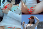 (顔モ無し)ドスケお姉さんシミがたっぷり続編☆