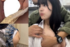 vol.75 (ノーブラ露出乳イジりアリ、マンポロ、くぱぁアリまくり)超美人ドスケベハーフ青チェKを露出お触りと逆さ撮り