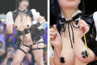 露出度高め!エロすぎコスプレイヤーイベント撮影会 (S●Y×FA●ILY ヨ●・フォー●ャー 編)