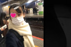 素人痴〇日記17TRAIN目★前髪ピン留め美人女子の生態