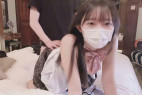 「Okirakuhuhu」今回は学生服です笑?