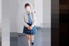 ノーパン登校3名!パンツを履かずに登校してしまうけしからんJKたち