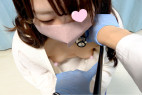 美巨乳学生の胸揉みまくり医師。ワクチン接種で乳首弄りすぎ【巨乳/セクハラ/内科医】