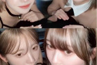世界最高クラスの顔面2人と3P バニーちゃんたちと夢のハーレムSEX
