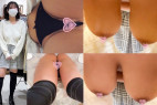 規格外の爆乳童顔店員さんをじっくり盗撮風♡こぼれ出る乳房とTバックからびらハミ出し!