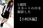 4K【5日間連続で逆さ撮り】小柄なJK編