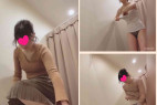 【試着室/ドレス専門店】S級美女が清楚系ドレスを選んでいます(mp4)