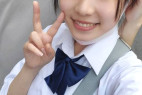 顔出し※県立商業科 色白美⚪女と別れの3p中出しで最後のハメ撮り