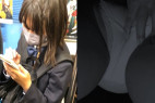 素人**日記53TRAIN目★前髪のアレンジが可愛い女子の生態