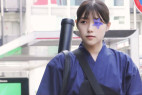 《弓道美少女》【電車チカン】★異次元の凛々しさ★奇跡の薄桃美乳首と天然剛毛の弓道部女子が杭打ち騎乗で瑞々しくイキまくる