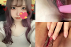 美人のお姉さんの潮吹き自撮りオナニー