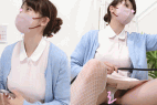爆乳歯科助手♡ローアングルから見る純白パンツと美巨乳に大興奮♡【ノーブラ/ナース服】