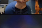 素人激かわ美乳パイパン美女のアへ顔オナニー