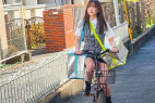 ヤク●トレディ 色白美人、気立て良し、成績優秀(多分)なKさん 一生懸命お仕事中のパンティ隠し撮り 自宅で生中出しハメ