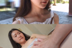 【無修正】 感じやすい美女の濡れるおまんこと止まらない絶頂で中出し