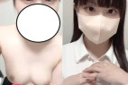 清楚な美女がこっそり自宅で大胆に魅せる! 얼굴出し라인쇼!